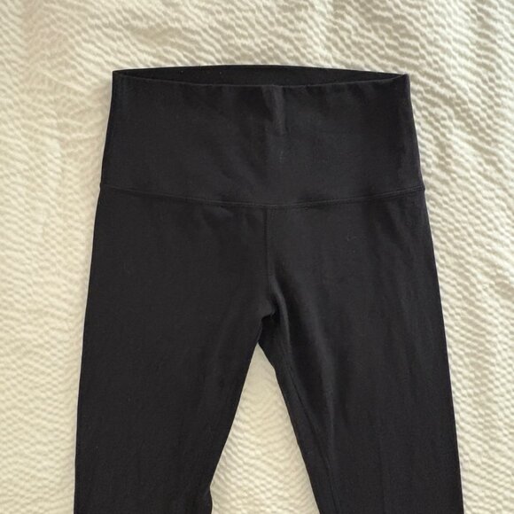 Lululemon Align Pant II Nulu Black High-Rise Yoga 25" Leggings Size 6 - Picture 3 of 9